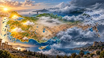 Türkiye'de yeni haftada hava sıcaklıklarının güney ve batı bölgelerinde artması