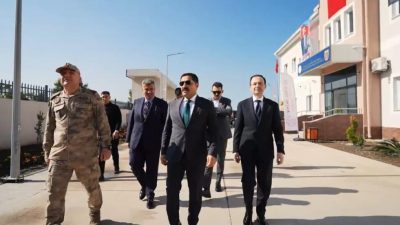 Hatay’ın Payas ilçesinde yapımı tamamlanan Çağlalık Jandarma Karakol Komutanlığının yeni