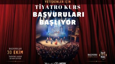 Hatay Büyükşehir Belediyesi (HBB), kent genelinde tiyatroya ilgi duyan vatandaşları