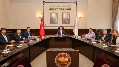 Hatay Valisi Mustafa Masatlı başkanlığında, Arsuz Arpaçiftlik Mahallesi’nde yapılması planlanan