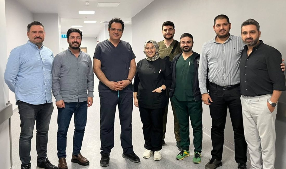 Hatay Eğitim Araştırma Hastanesi ile İstanbul’dan şehrimize gelen profesyonel bir