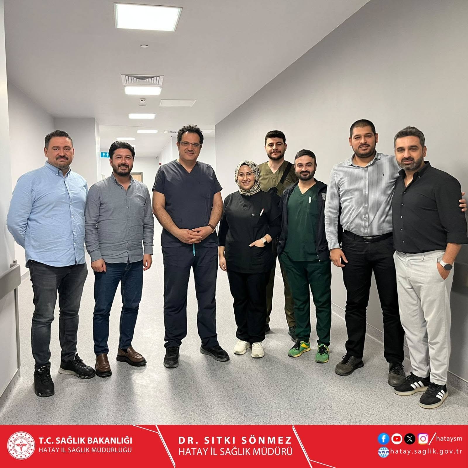 Hatay Eğitim Araştırma Hastanesi ile İstanbul’dan şehrimize gelen profesyonel bir