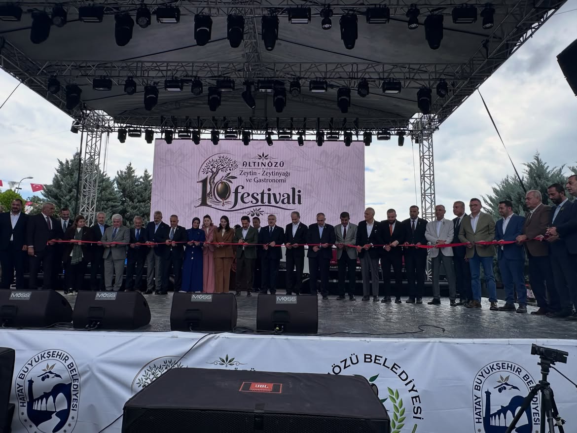 Hatay’ın Altınözü ilçesinde bu yıl 10’uncusu düzenlenen Zeytin, Zeytinyağı ve