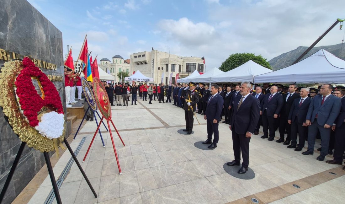 Hatay’da 29 Ekim Cumhuriyet Bayramı’nın 103. yıl dönümü kutlamaları kapsamında