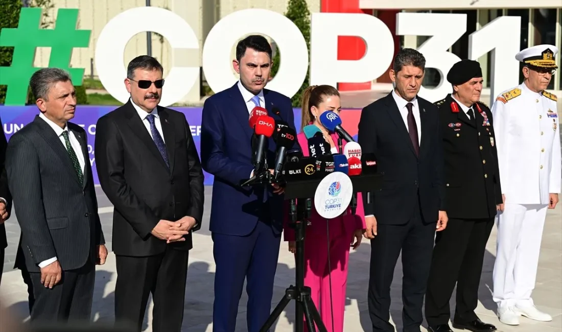 Antalya’da 9-20 Kasım tarihlerinde düzenlenecek COP31 İklim Zirvesi’nin 2 milyar