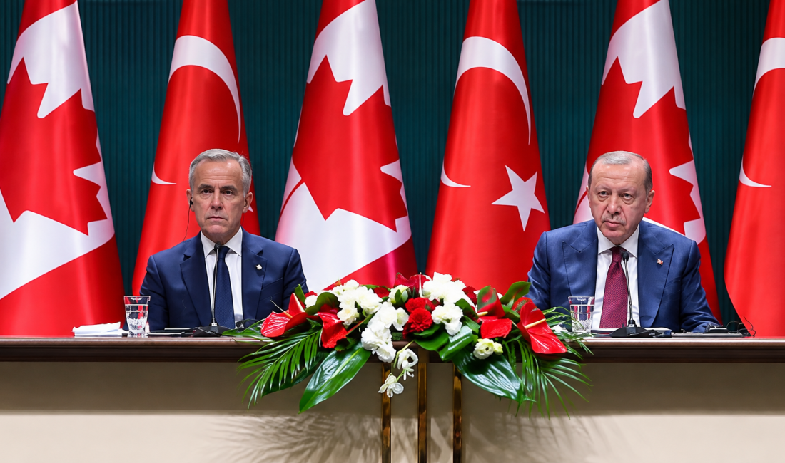 Erdoğan ve Carney’den ticaret, savunma ve enerji alanlarında iş birliği