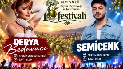 Hatay’ın Altınözü ilçesinde 17-18 Ekim tarihlerinde düzenlenecek 10. Zeytin, Zeytinyağı