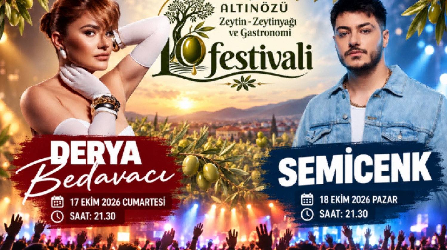 Hatay’ın Altınözü ilçesinde 17-18 Ekim tarihlerinde düzenlenecek 10. Zeytin, Zeytinyağı