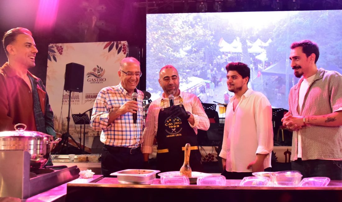 Gastro Antakya Festivali, Antakya Belediye Başkanı İbrahim Naci Yapar ve