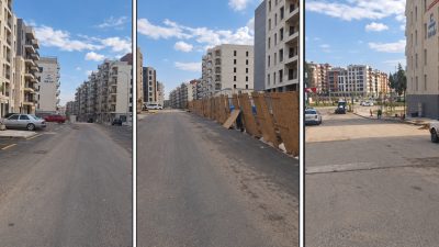 Defne’nin Armutlu Mahallesi’nde Gündüz Caddesi’nin çift yönlü trafiğe açılmasıyla ulaşım