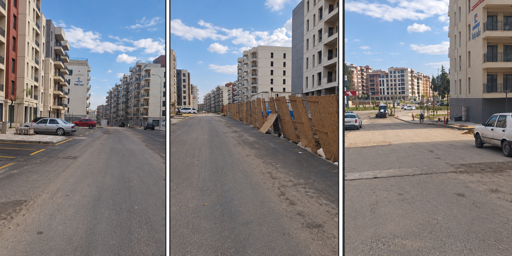 Defne’nin Armutlu Mahallesi’nde Gündüz Caddesi’nin çift yönlü trafiğe açılmasıyla ulaşım