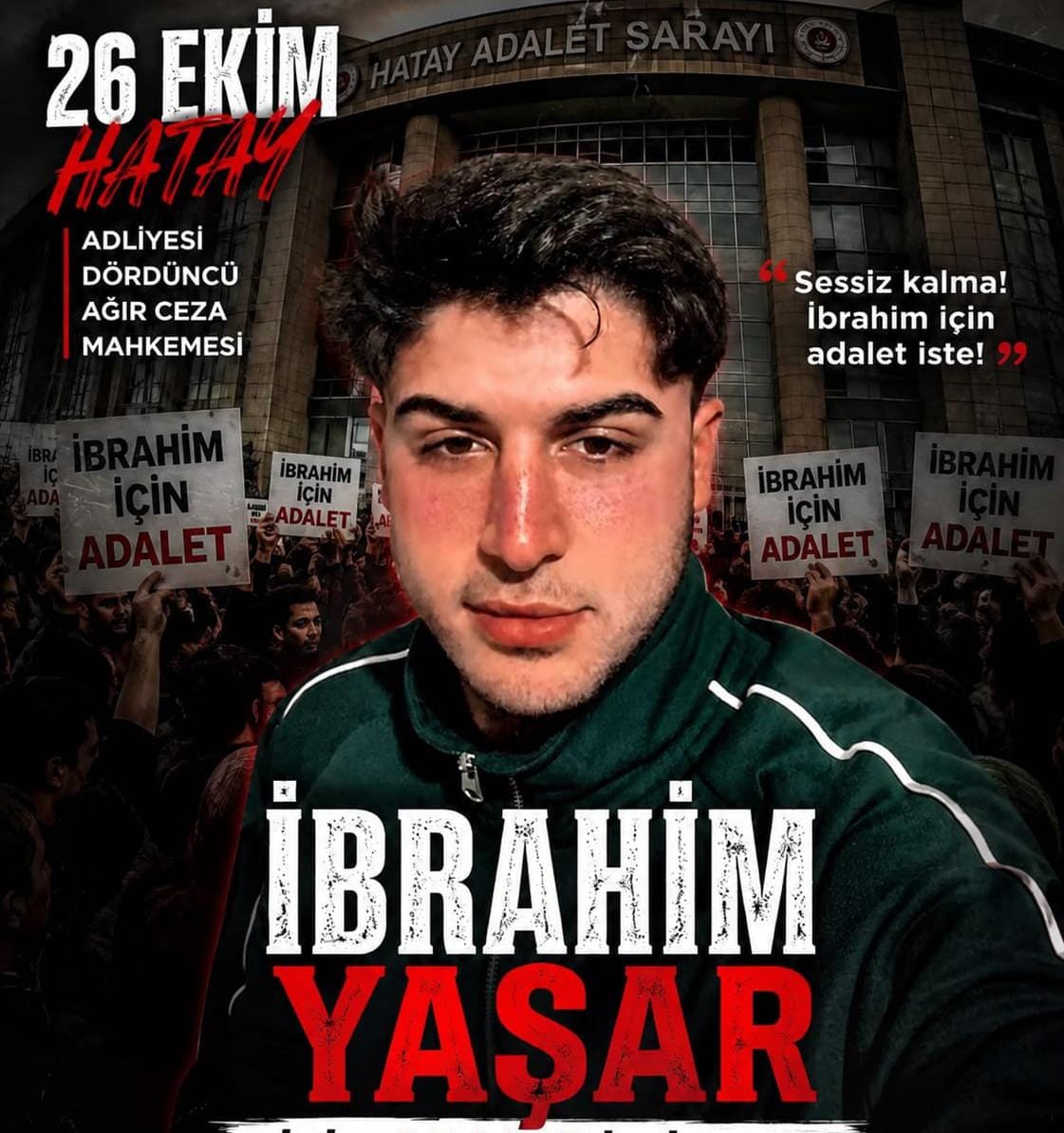 Hatay’da şantiye yatakhanesinde uyurken öldürülen genç işçi İbrahim Yaşar’ın ailesi,