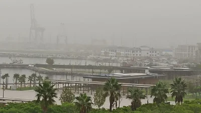 Suriye kaynaklı toz taşınımı İskenderun’da hava kalitesini düşürüp görüş mesafesini