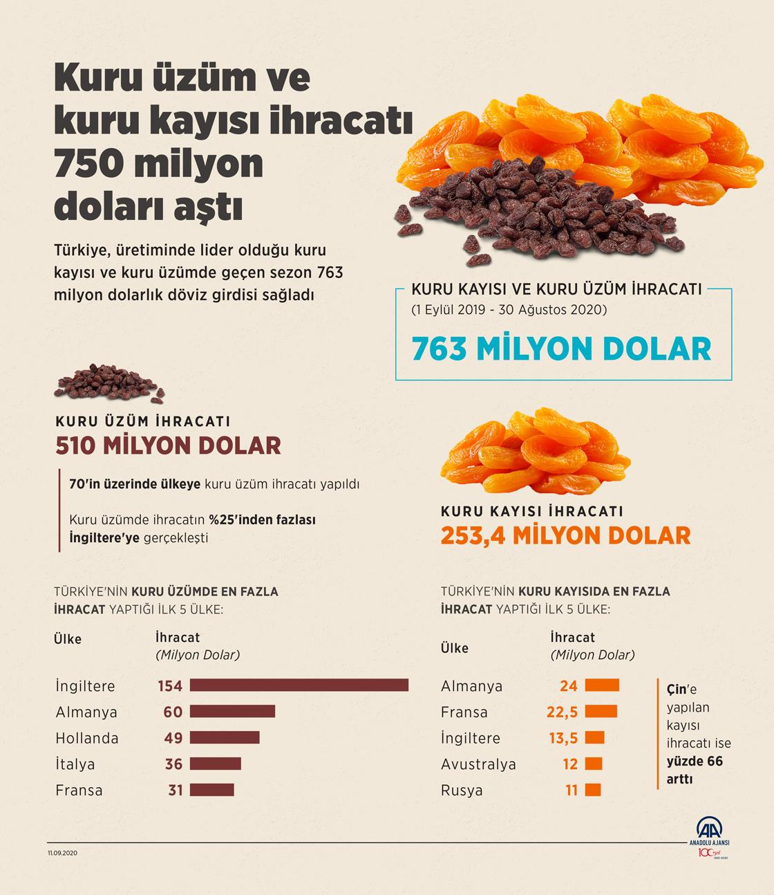 Güneydoğu Anadolu İhracatçı Birliklerine bağlı 9 ilden yılın ilk 9