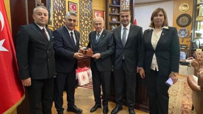 MHP Hatay İl Başkanı Metin Taşçı ve beraberindeki heyet, Genel
